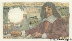 100 Francs DESCARTES FRANCE  1944 F.27.05