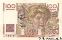 100 Francs JEUNE PAYSAN FRANCE 1954 F.28.41