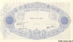 500 Francs BLEU ET ROSE modifié FRANCE  1939 F.31.34 TTB