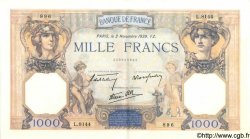 1000 Francs CÉRÈS ET MERCURE type modifié FRANCE  1939 F.38.38 pr.SPL