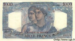 1000 Francs MINERVE ET HERCULE FRANCE  1946 F.41.15 SPL