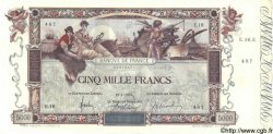 5000 Francs FLAMENG FRANCE  1918 F.43.01 SUP+