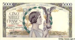 5000 Francs VICTOIRE Impression à plat FRANCE  1940 F.46.16 pr.SPL