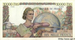 10000 Francs GÉNIE FRANÇAIS FRANCE  1950 F.50.37 TTB