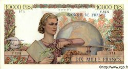 10000 Francs GÉNIE FRANÇAIS FRANCE  1954 F.50.69 SUP+ à SPL