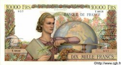 10000 Francs GÉNIE FRANÇAIS FRANCE  1955 F.50.74 pr.SPL