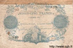25 Francs type 1870 Clermont-Ferrand FRANCE  1870 F.A44.01 TB