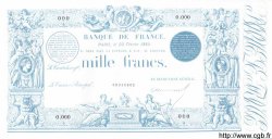 1000 Francs 1862 indices noirs modifié FRANCE  1885 F.A50.00 NEUF