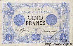 5 Francs NOIR FRANCE  1872 F.01.06 pr.TB