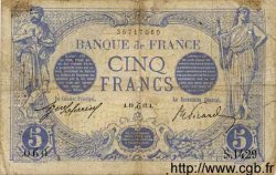 5 Francs BLEU FRANCE  1912 F.02.12 B+