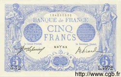 5 Francs BLEU FRANCE  1915 F.02.25 pr.NEUF