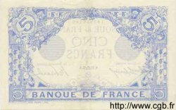 5 Francs BLEU FRANCE  1915 F.02.31 SUP