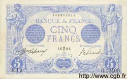 5 Francs BLEU FRANCE  1916 F.02.36 SUP