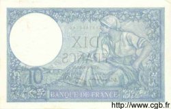 10 Francs MINERVE modifié FRANCE  1942 F.07.31 pr.SPL