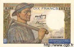 10 Francs MINEUR FRANCE  1949 F.08.20 pr.NEUF