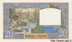 20 Francs TRAVAIL ET SCIENCE FRANCE  1940 F.12.06 SPL