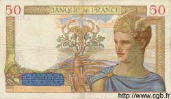 50 Francs CÉRÈS FRANCE  1936 F.17.24 TTB