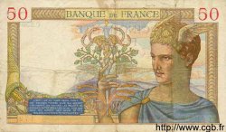 50 Francs CÉRÈS FRANCE  1936 F.17.32 TB+
