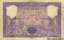 100 Francs BLEU ET ROSE FRANCE  1896 F.21.09 TB