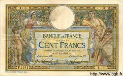 100 Francs LUC OLIVIER MERSON sans LOM FRANCE 1909 F.23.01