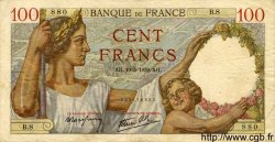 100 Francs SULLY FRANCE  1939 F.26.01