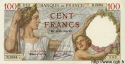 100 Francs SULLY FRANCE  1939 F.26.10 SUP