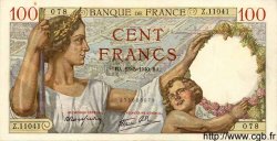 100 Francs SULLY FRANCE  1940 F.26.30 pr.SPL