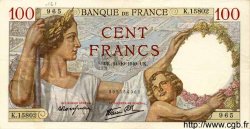 100 Francs SULLY FRANCE  1940 F.26.39 pr.SUP