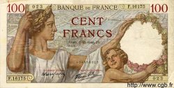 100 Francs SULLY FRANCE  1940 F.26.40 TB à TTB