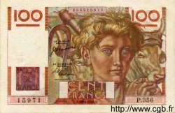 100 Francs JEUNE PAYSAN FRANCE  1950 F.28.25 SPL