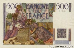 500 Francs CHATEAUBRIAND FRANCE  1952 F.34.09 TTB+
