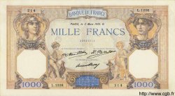 1000 Francs CÉRÈS ET MERCURE FRANCE  1931 F.37.06 TTB+ à SUP