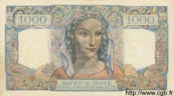 1000 Francs MINERVE ET HERCULE FRANCE  1945 F.41.03 SUP+