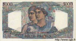 1000 Francs MINERVE ET HERCULE FRANCE  1949 F.41.25 SUP
