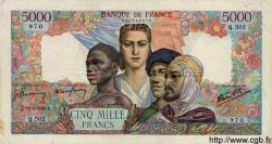 5000 Francs EMPIRE FRANÇAIS FRANCE  1945 F.47.21 F+