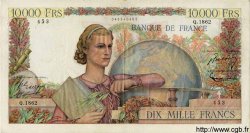 10000 Francs GÉNIE FRANÇAIS FRANCE 1951 F.50.53
