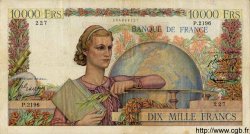 10000 Francs GÉNIE FRANÇAIS FRANCE  1951 F.50.55 TB+