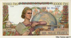 10000 Francs GÉNIE FRANÇAIS FRANCE  1954 F.50.70 SPL