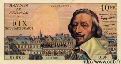 10 Nouveaux Francs RICHELIEU FRANCE  1959 F.57.01Spn pr.NEUF