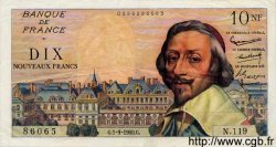 10 Nouveaux Francs RICHELIEU FRANCE  1960 F.57.10