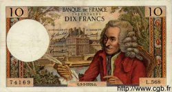 10 Francs VOLTAIRE FRANCE  1970 F.62.43 TTB