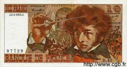 10 Francs BERLIOZ FRANCE  1974 F.63.04 TTB+ à SUP