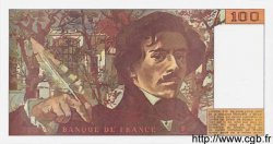 100 Francs DELACROIX imprimé en continu FRANCE  1990 F.69bis.01bB NEUF