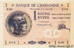 1 Roupie INDE FRANÇAISE  1923 P.04bs