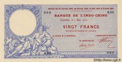 20 Francs NOUVELLE CALÉDONIE  1910 P.16s NEUF