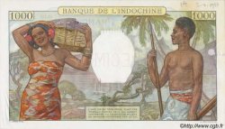 1000 Francs NEW CALEDONIA  1952 P.43cs XF