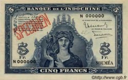 5 Francs NOUVELLE CALÉDONIE  1944 P.48s
