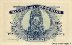 5 Francs NOUVELLE CALÉDONIE  1944 P.48s pr.NEUF