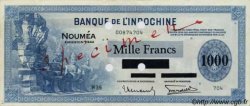 1000 Francs NOUVELLE CALÉDONIE  1944 P.47bs q.SPL