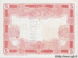 5 Francs Spécimen TAHITI  1923 P.04s pr.NEUF